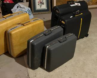 Hard Shell Vintage Samsonite Luggage