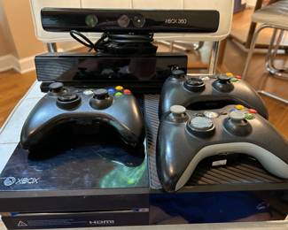 XBOX Gaming System w/ Three Wireless Remotes