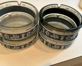 Vintage Caesers Palace Ashtrays