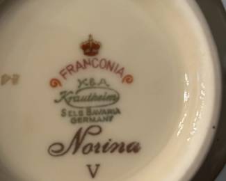 Franconia Krautheim Norina Teapot and Creamer