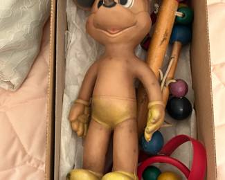 Vintage 1950's Mickey Mouse Doll