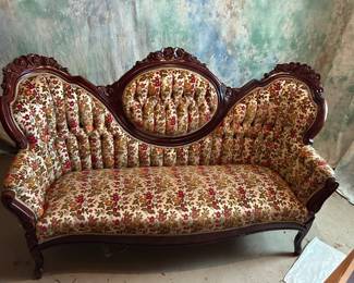 Gorgeous Antique Victorian Sofa