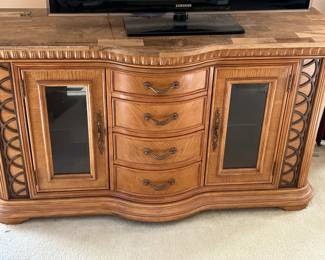 Gorgeous MCM Wood Credenza