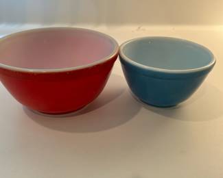 Pyrex Colored Bowls