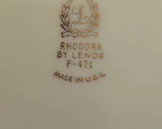 Rhodora by Lenox China Set