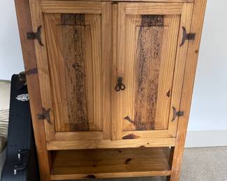 Solid wood cabinet