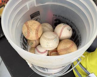 Softball and Baseball Bucket