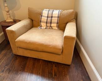 Crate & Barrel Large Plush Chair