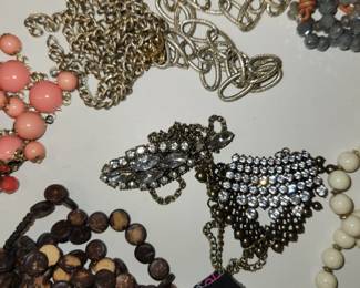 Assorted costume jewelry