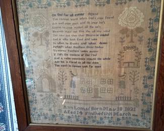 1821 hand-stitched