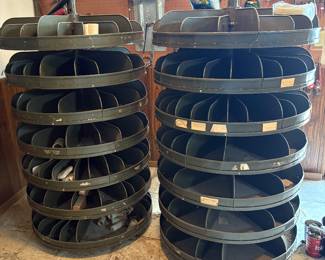 Huge metal parts bins