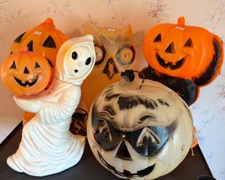 Halloween blow molds