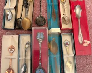 Souvenir spoons 