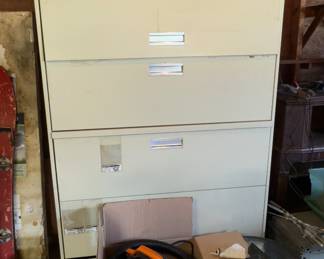 Tall storage cabinet