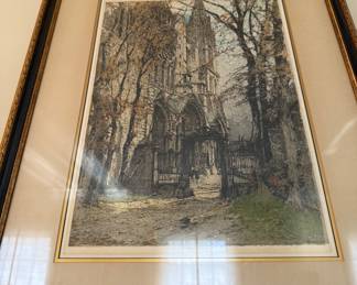 Luigi Kasimir "Chartres Cathedral"