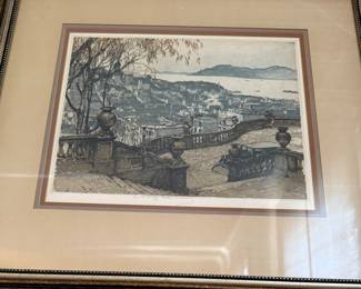 Luigi Kasimir "San Francisco Bay from Coit Tower"