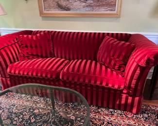 Beautiful Baker Sofa - 87" L, 23" D, 23" Seat D 32" H 34"