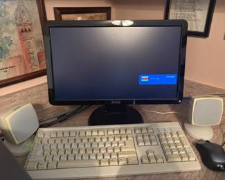 Dell 1910N 18.5” monitor $56.00
ALTEC speakers $ 20.00 pair
Keyboard $16.00