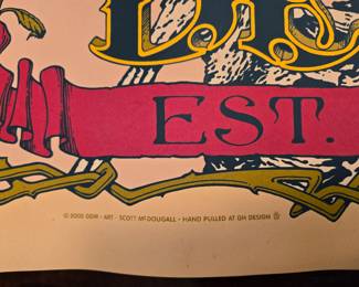 Grateful Dead Signed/ Autographed 2005 Poster