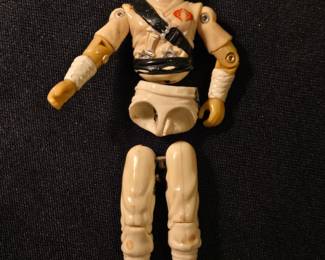 GI Joe White Ninja Storm (as is condition)