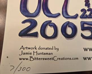 Rare Limited Edition Rex Foundation 2005 Poster Featuring Dark Star Orchestra