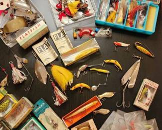 Fishing Lure Collection (sold as a complete package)