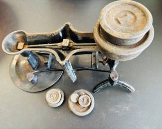 Scales from yesteryear.