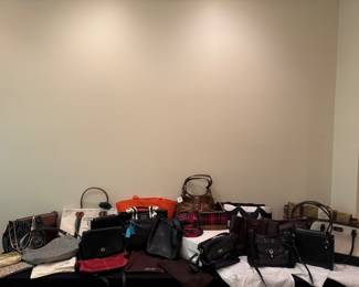 Coach and Kate spade handbags - some new with tags