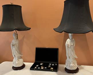 $1500 for the pr of lamps