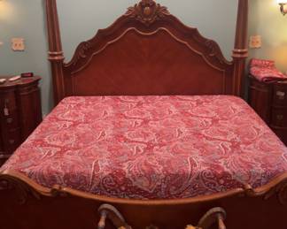 Pulaski king bed with Sleep Number mattress $1800