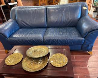 Leather sofa $350