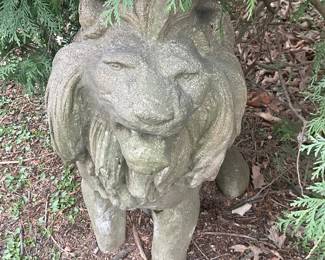 Closeup of lion