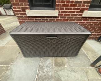 Storage trunk for outdoor items