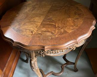 Inlaid side table