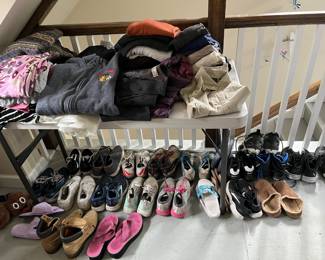Shoes and clothes