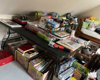 More books and puzzles