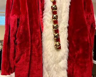 Santa Costume with jingle bells