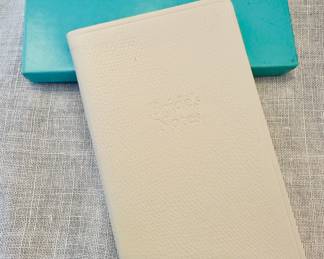 Tiffany & Co. Leather Bound "Brides Notebook" with box
