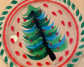 Costa Boda holiday serving platter. With box