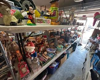 Garage is packed as is the house. this is some awesome shopping.