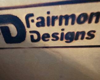 Dining table and China Cabinet were made by Fairmont Designs 