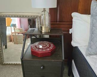 contemporary nightstand/charging station
