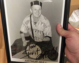 Arthur Hull Autographed Picture