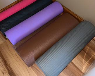 Yoga. Mats