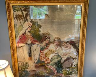 Needlepoint and petit point art