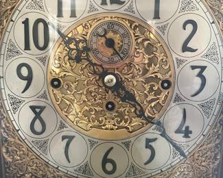 Herschede Grandfather clock face