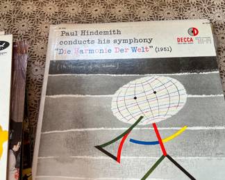 Paul Hindemith conducts his symphony