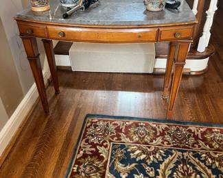 Marble top table