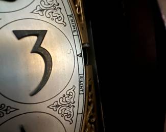 Two modes on Herschede Clock Silent and Chime