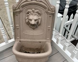 Resin Wall mount fountain